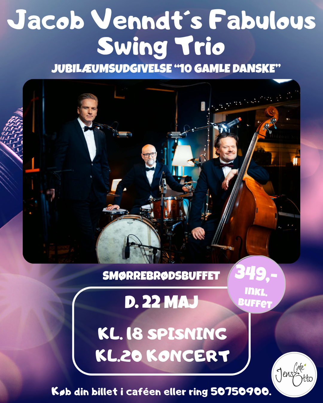 Jacob Venndt’s Fabulous Swing Trio “10 Gamle Danske”
